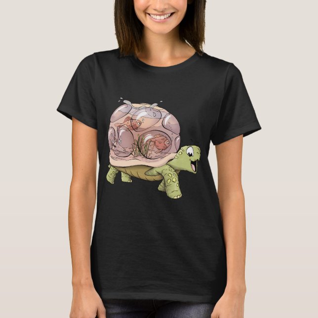 Tank den sköldpadda t shirt (Framsida)