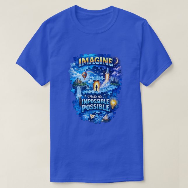 Tänk dig 1L T Shirt (Design framsida)