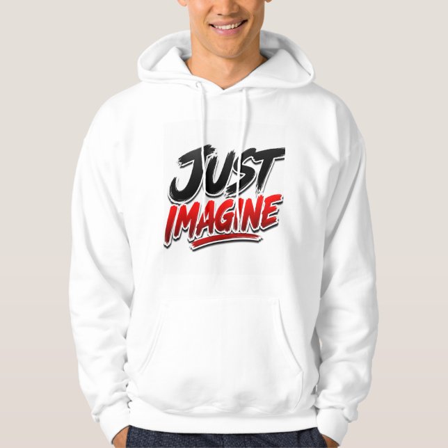 Tänk Dig Typografi Hoodie (Framsida)