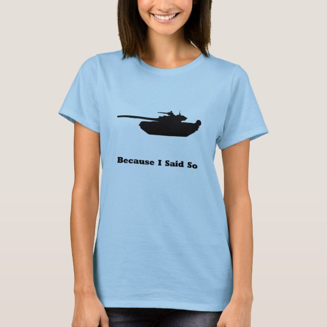 Tank för att jag sa det tröja (Framsida)