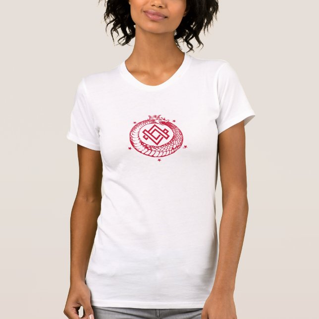 Tank för flicka för Prometheus-vårlogotyp Tee Shirt (Framsida)