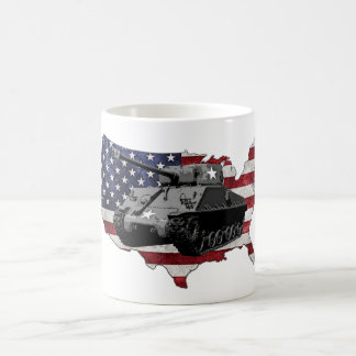 Tank för M4 Sherman Kaffemugg