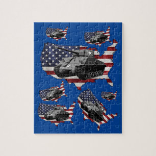 Tank för M4 Sherman Pussel