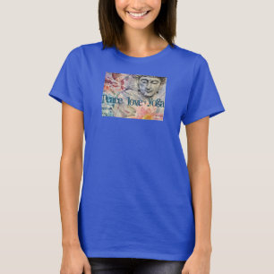 Tank för muskel för Buddha fredkärlek Yoga kopp T Shirt