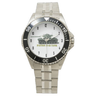 TANK FÖR PATTON M-48 ARMBANDSUR