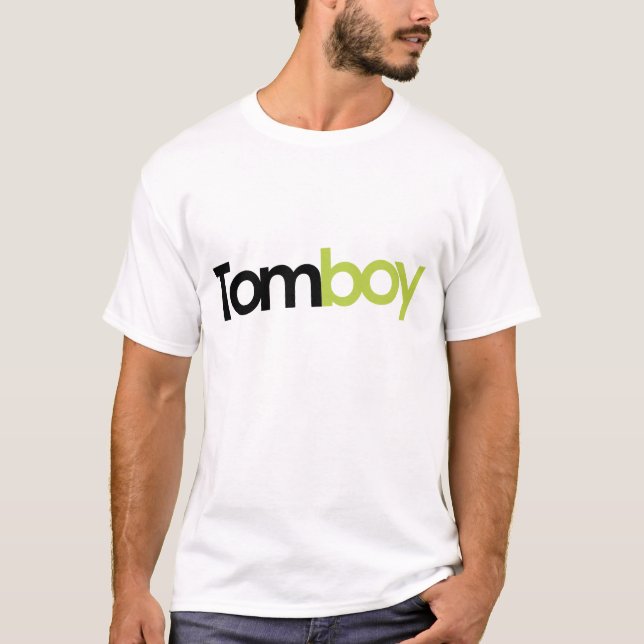 Tank för Tomboytidskriftlogotyp Tee (Framsida)