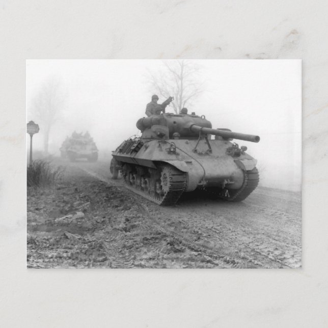 Tank Förstörare Vykort (Framsida)