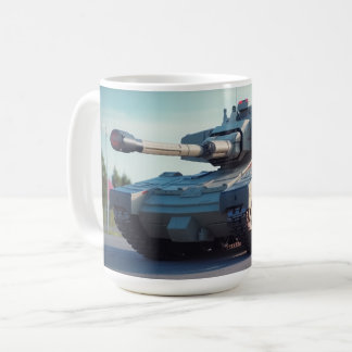 Tank från en alternativ verklighet kaffemugg