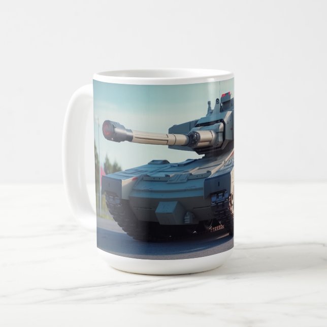 Tank från en alternativ verklighet kaffemugg (Framsida vänster)