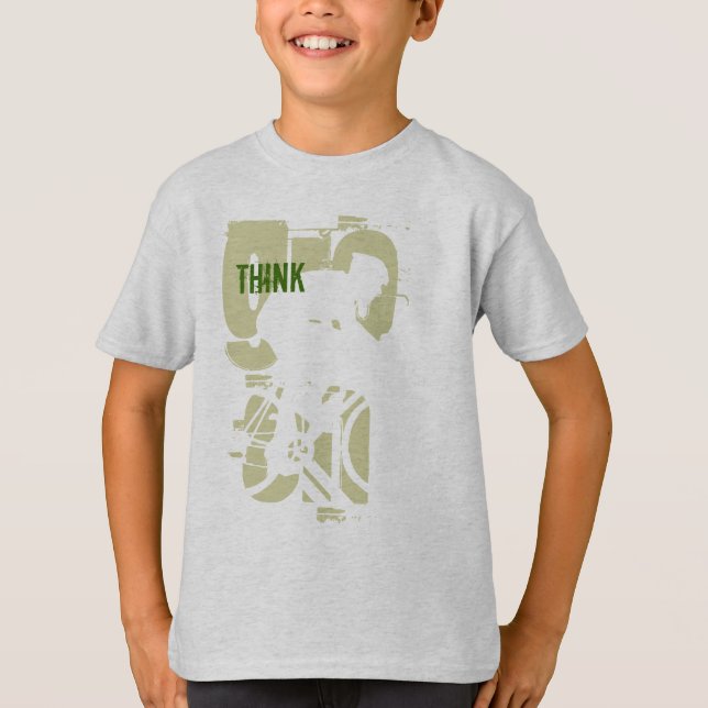 Tänk Green T-Shirt (Framsida)