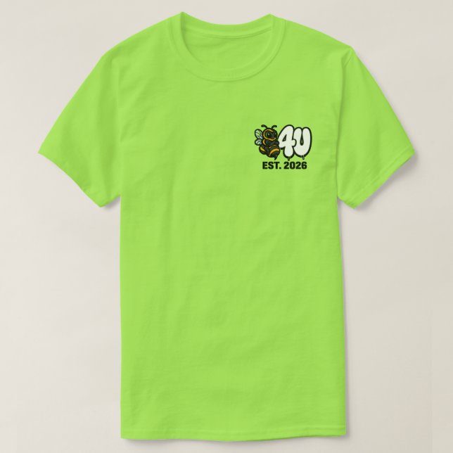 Tänk Innan Du Handlar T Shirt (Design framsida)