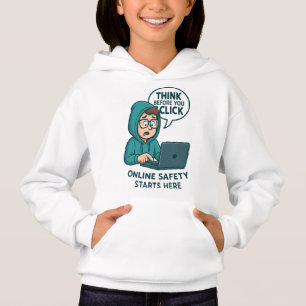 Tänk Innan Du Klickar - Medvetenhet om Säkerhet On T Shirt