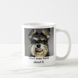 Tänk inte ens om honom kaffemugg