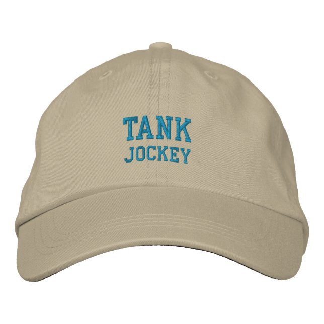 TANK JOCKEY-sockel Broderad Keps (Framsida)