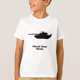 Tank Kontrollera dina vitaler Tee
