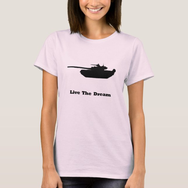Tank Live the Dream T-shirt (Framsida)