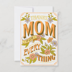tank mamma för allt tack kort
