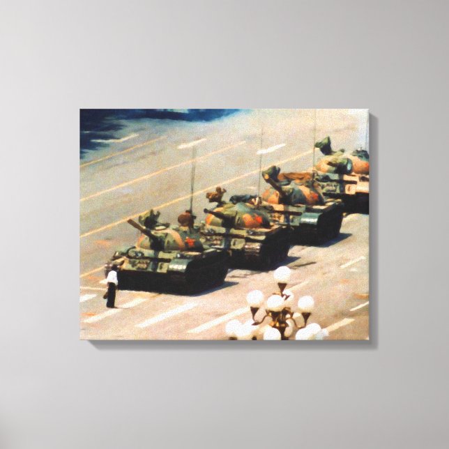 Tank Man Wrapped Canvas (Framsida)