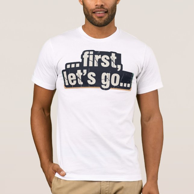 Tänk Mindre Fortfarande Övertänkerande Retrotypogr T Shirt (Framsida)