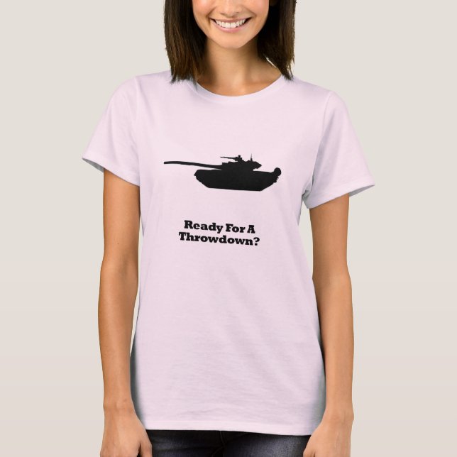 Tank, nedtoning t-shirt (Framsida)