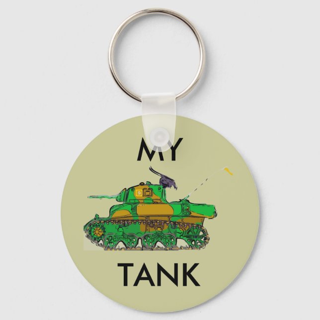 TANK, NYCKELRING (Framsida)