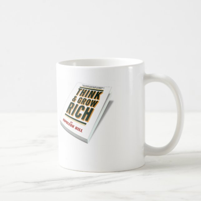Tänk och väx den rika muggen kaffemugg (Höger)