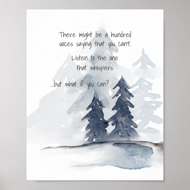 Tänk om du kan poster (Framsidan)