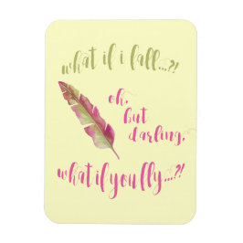 Tänk om jag faller? Inspirationsoffert Magnet