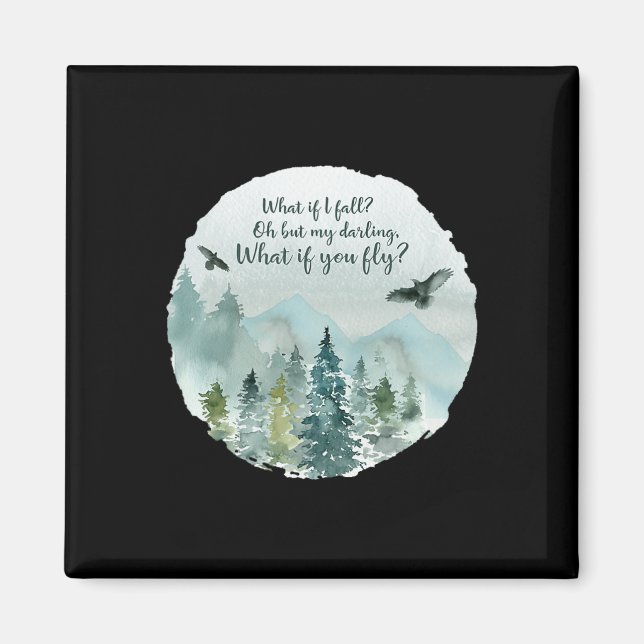 Tänk om jag faller under Thanksgivingen för "Cute  Magnet (Framsidan)