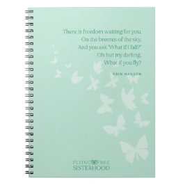 Tänk om jag flyger? Anteckningsbok