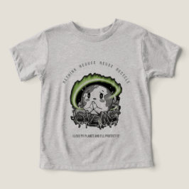 Tänk om Minska Återanvänd Återvinn Rädda Jorden T Shirt
