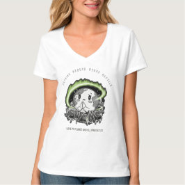 Tänk om Minska Återanvänd Återvinn Rädda Jorden T Shirt