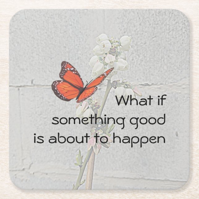 Tänk om något Bra Pappert Underlägg (Framsidan)