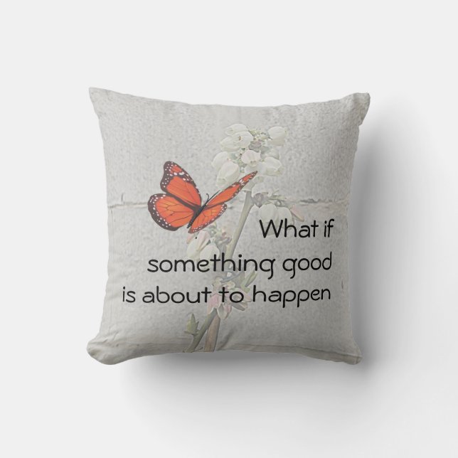 Tänk om något Bra Pillow Kudde (Framsida)