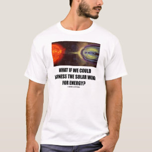 Tänk om vi kunde använda solenergi för Vind? T Shirt