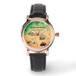 "Tänk om" "Women's Watch" Armbandsur