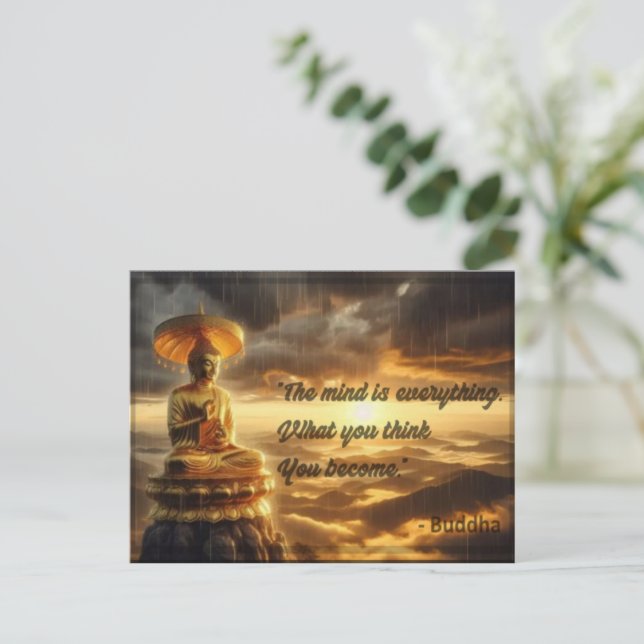 Tänk på allt vykort (Stående Fram)