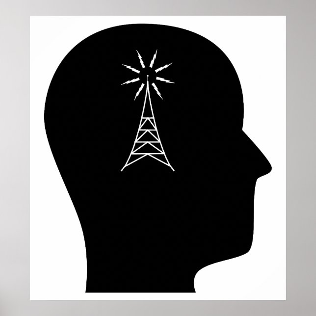 Tänk på Amateur Radio Poster (Framsidan)