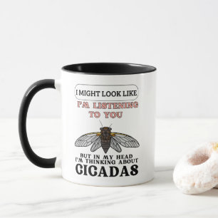 Tänk på Cicadas Mugg