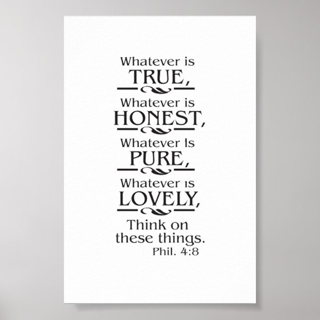 Tänk på dessa saker  poster (Framsidan)