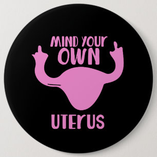 Tänk på din egen uterus-proffs knapp