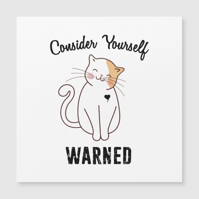 Tänk på din egen varnade ondskefull Cat (Framsida)