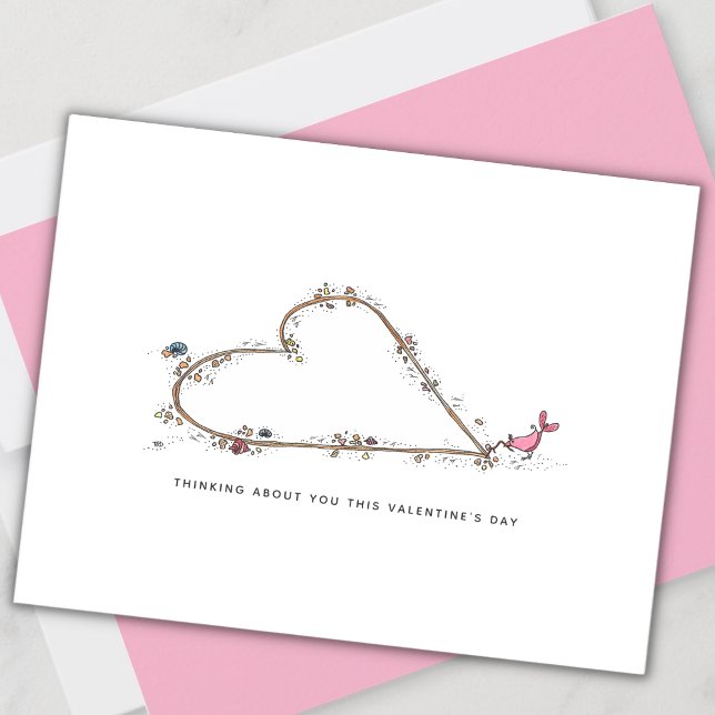 Tänk på ditt Valentine Helgdag Card Julkort (Skapare uppladdad)
