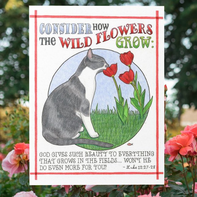 Tänk på Flödarnas inspirationskort Vykort (Skapare uppladdad)