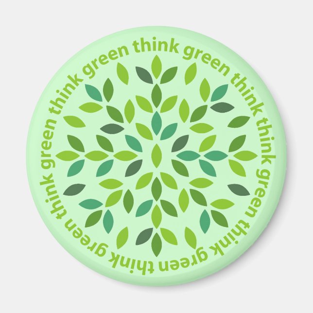 Tänk på Green Magnet (Framsidan)