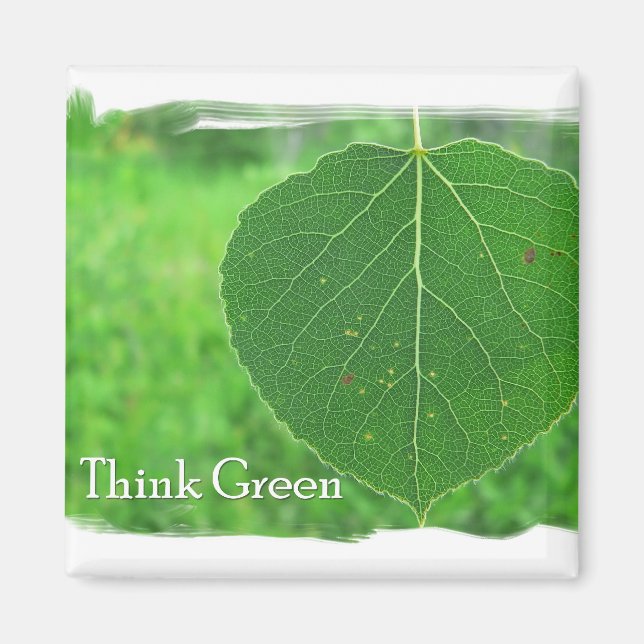 Tänk på Green Magnet (Framsidan)