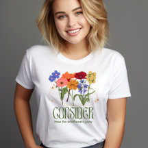 Tänk på hur Wildblommor växer