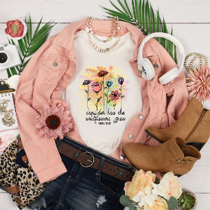 Tänk på hur Wildblommor växer T Shirt