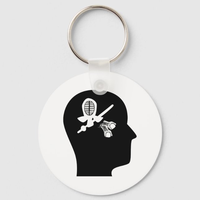 Tänk på Kendo Nyckelring (Framsida)