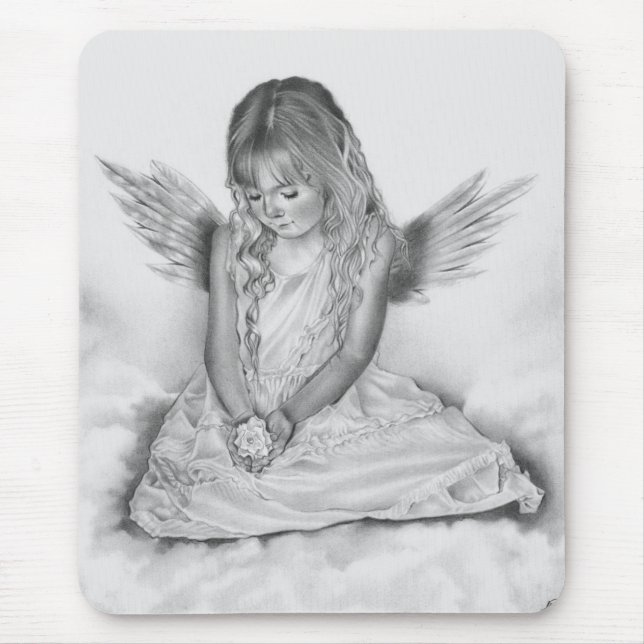 Tänk på Little Angel Mousepad Musmatta (Framsidan)